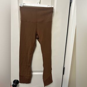 Lululemon Align Scalloped Hem High Rise Leggings